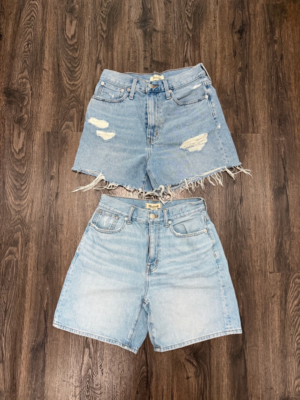 Madewell Denim Shorts Duo